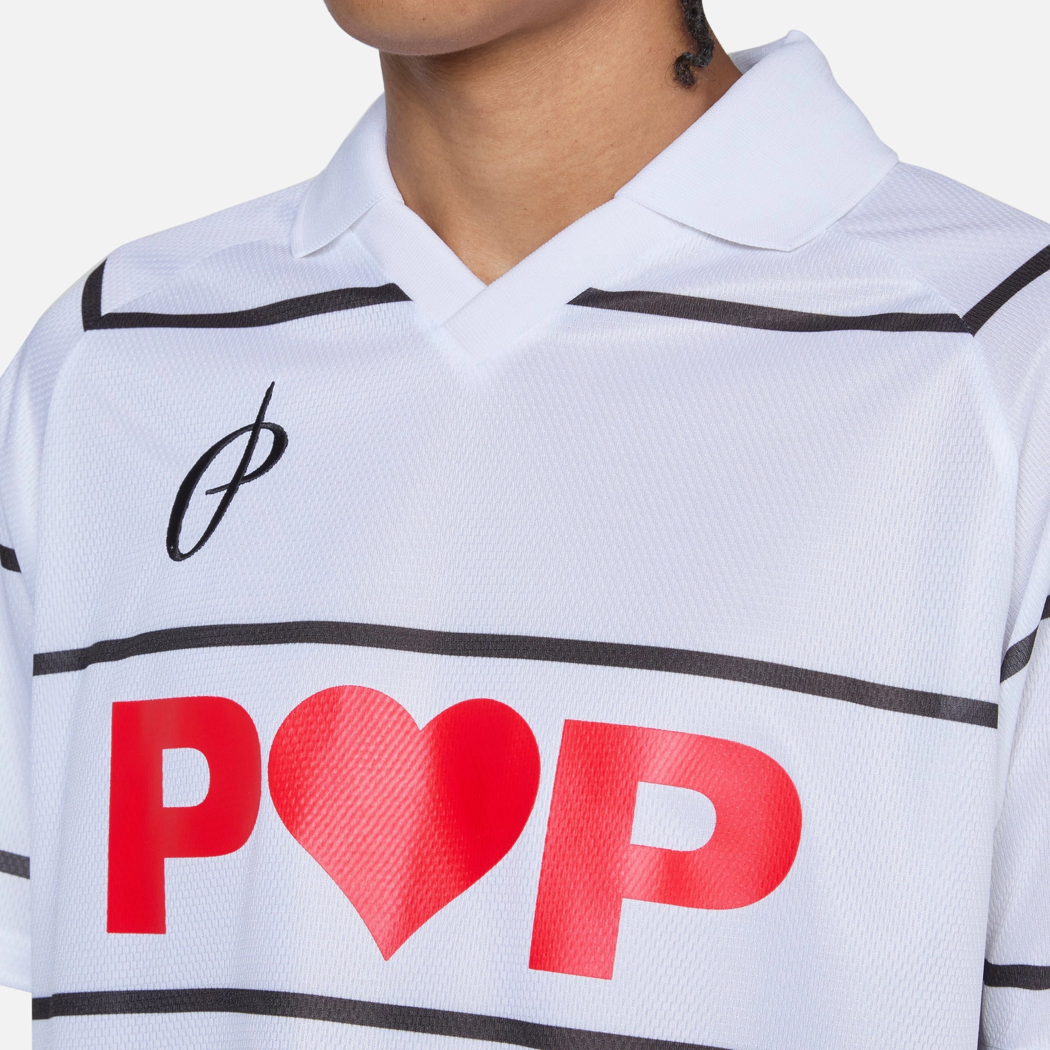 Striped Sportif Shirt White