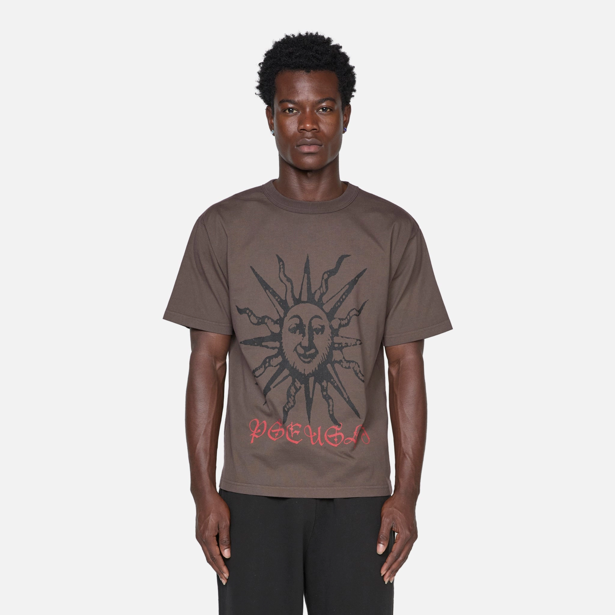 Sun T-Shirt Brown
