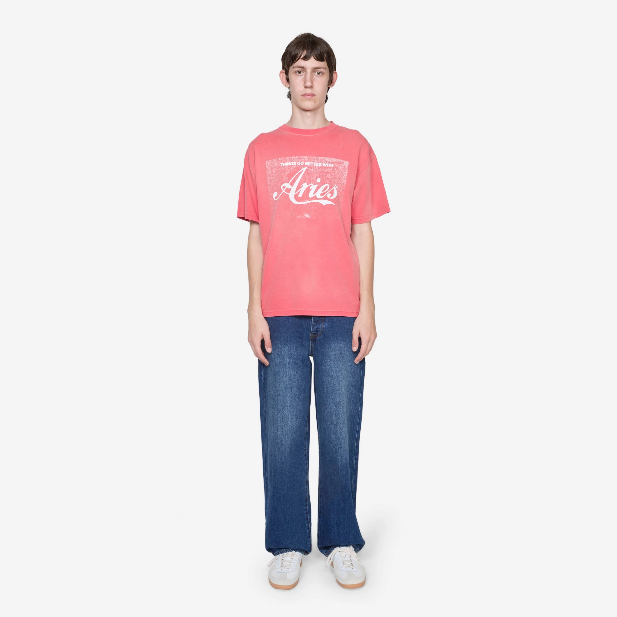 Sunbleached Cola T-Shirt Red