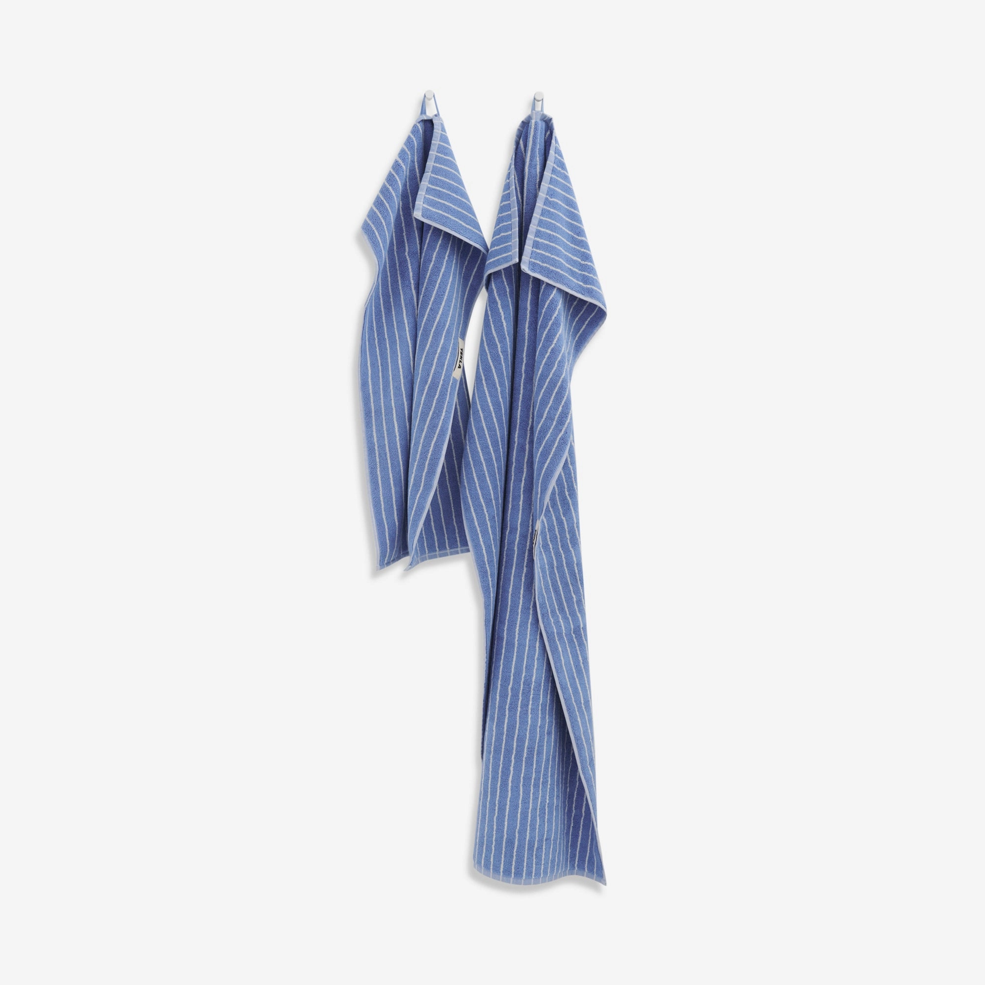 Terry Towel Clear Blue Stripes