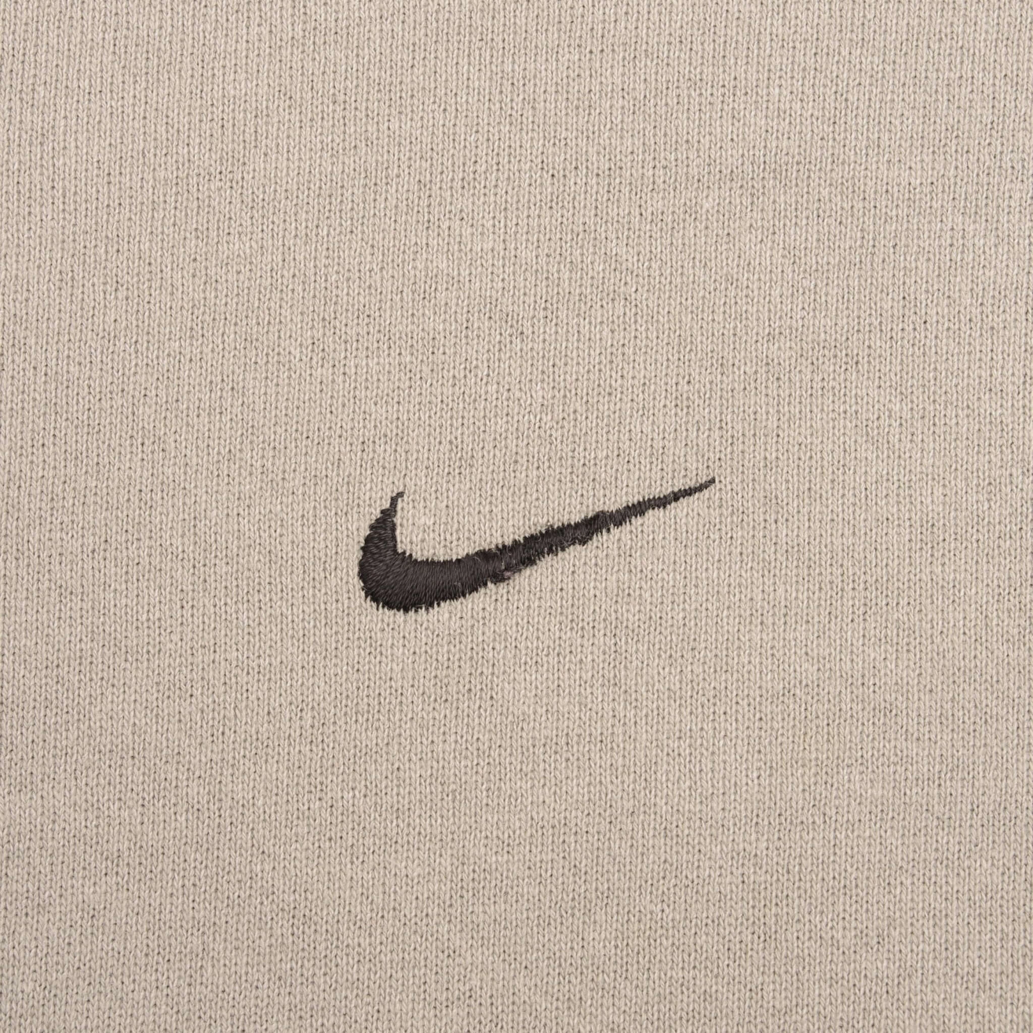 VINTAGE NIKE CLASSIC SWOOSH BEIGE SWEATSHIRT 2000S SIZE LARGE MADE IN USA