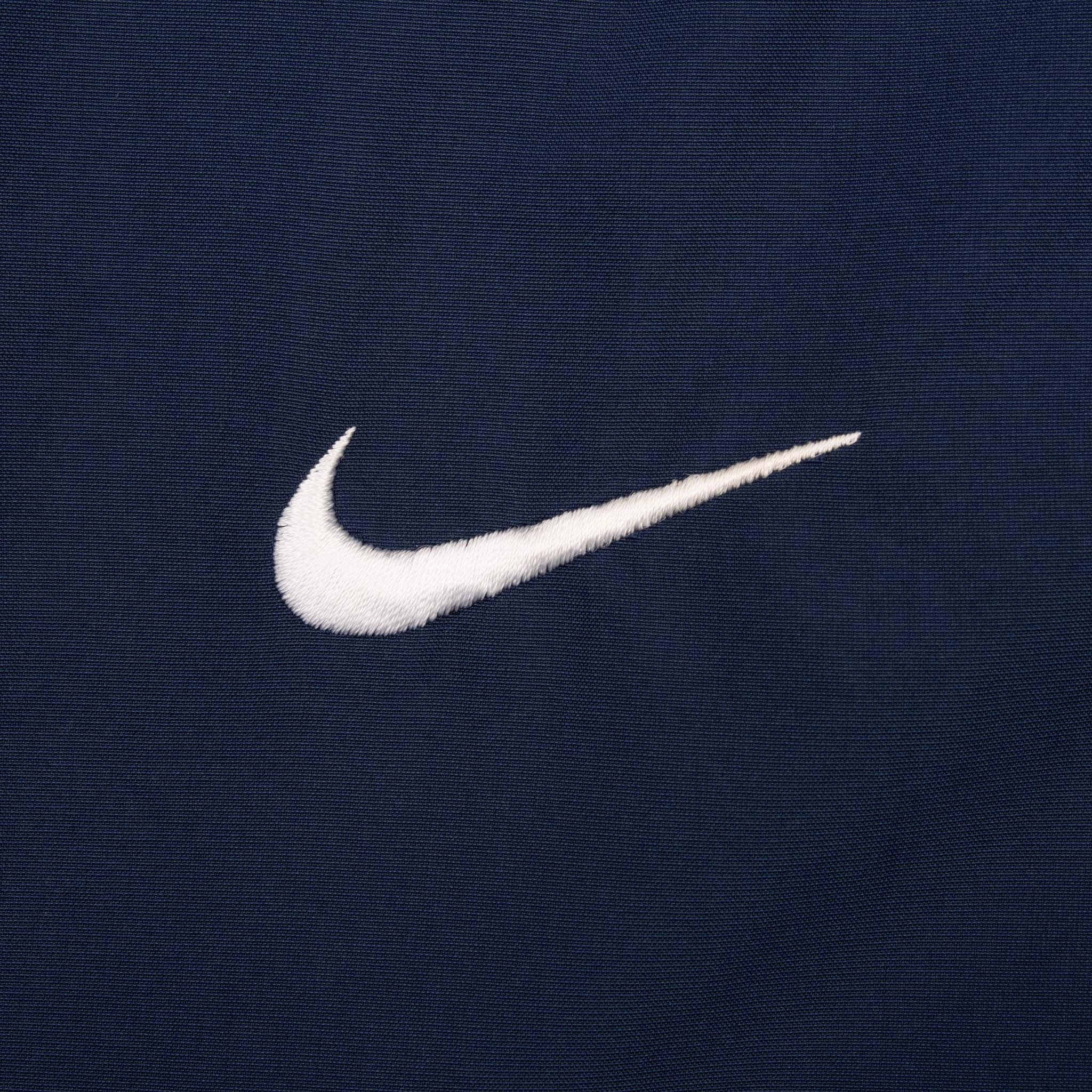 VINTAGE NIKE CLASSIC SWOOSH BLUE WINDBREAKER JACKET 2000S SIZE XL