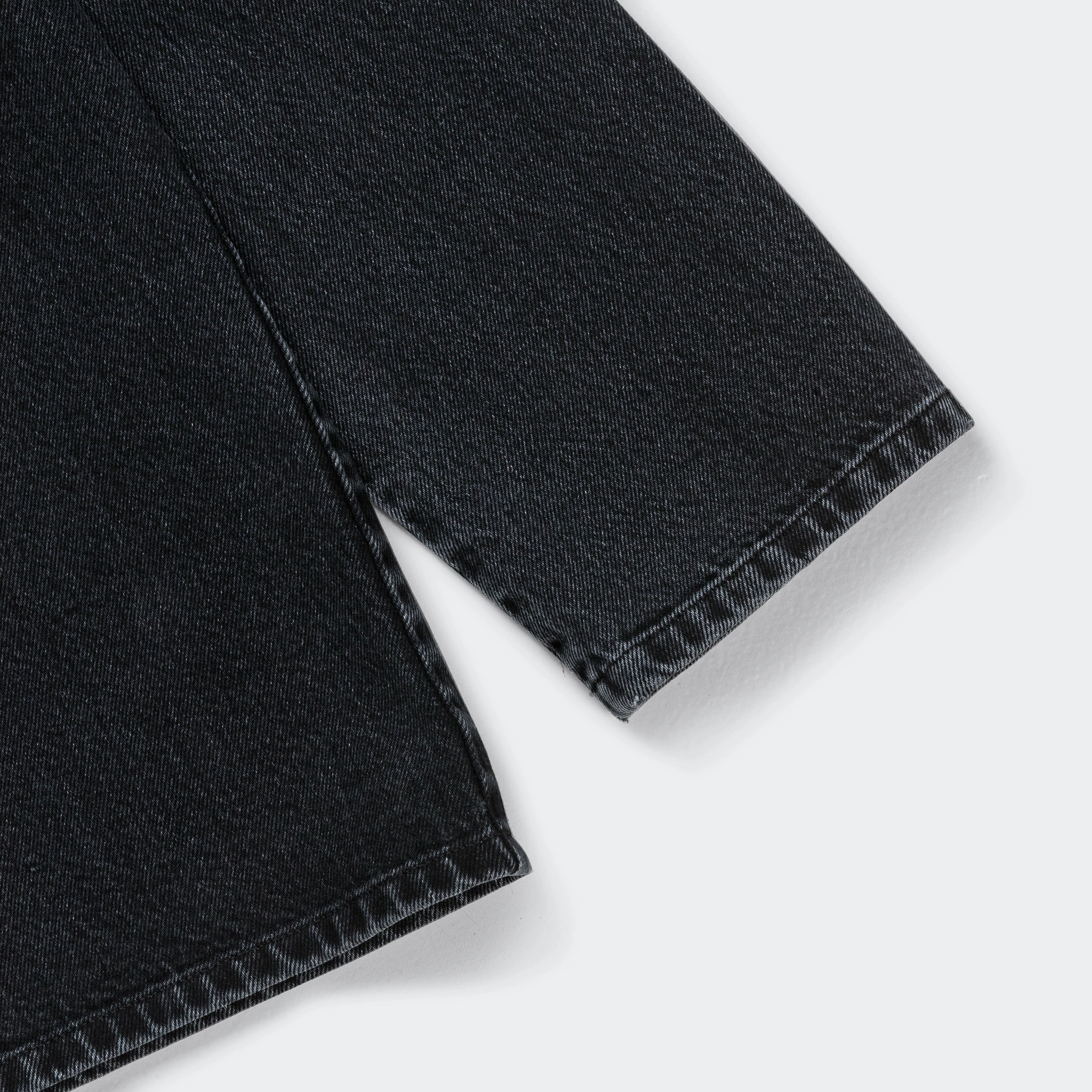 Washed Denim Shirt - Anthracite