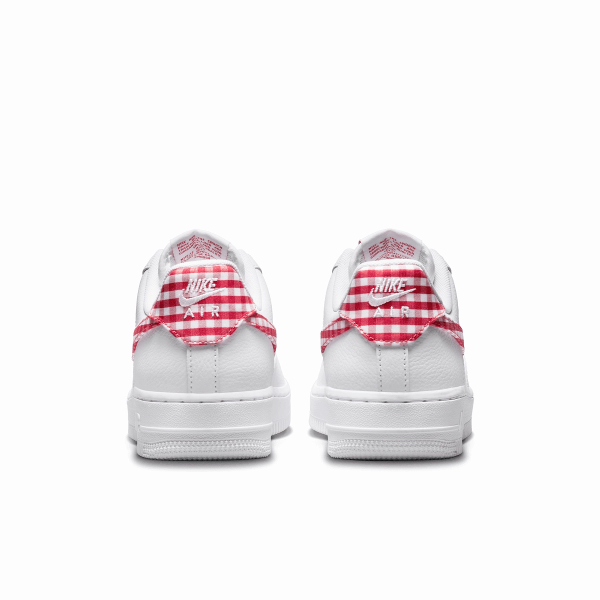 Wmns Air Force 1 '07 'Gingham Red'