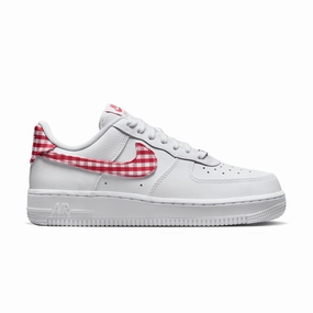 Wmns Air Force 1 '07 'Gingham Red'