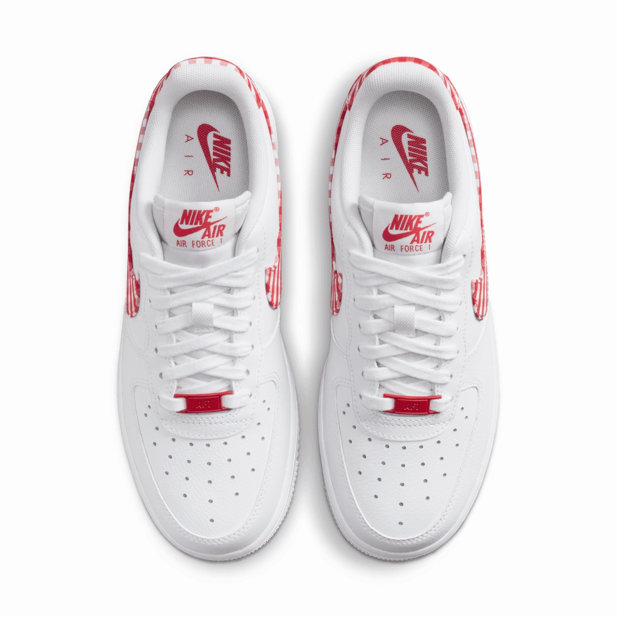 Wmns Air Force 1 '07 'Gingham Red'
