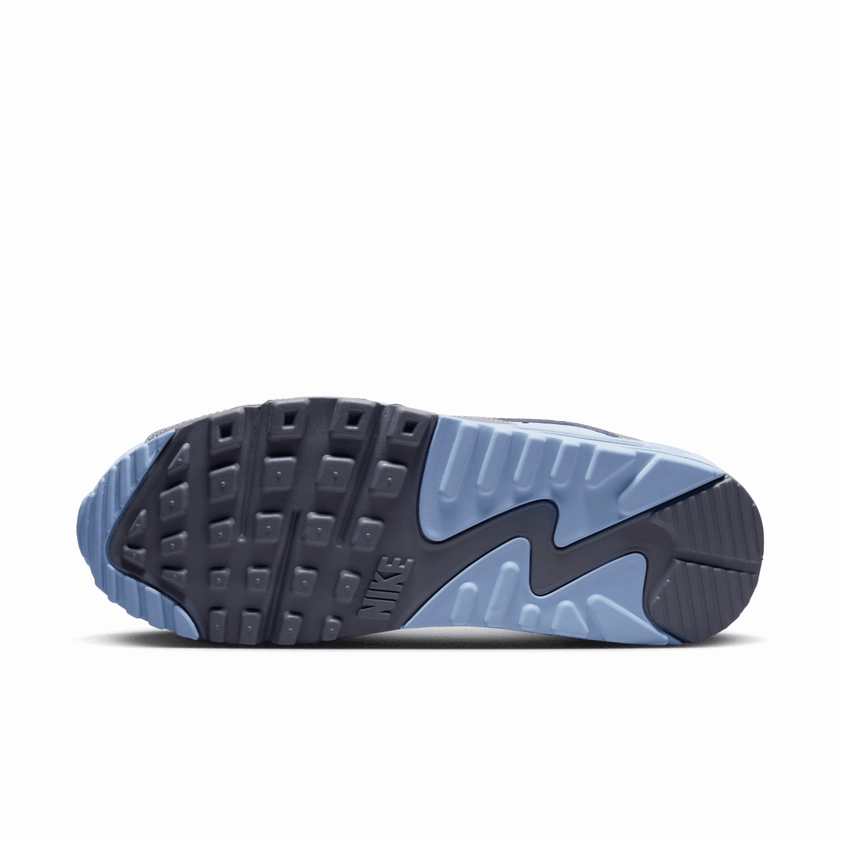 Wmns Air Max 90 'Grey Light Blue'
