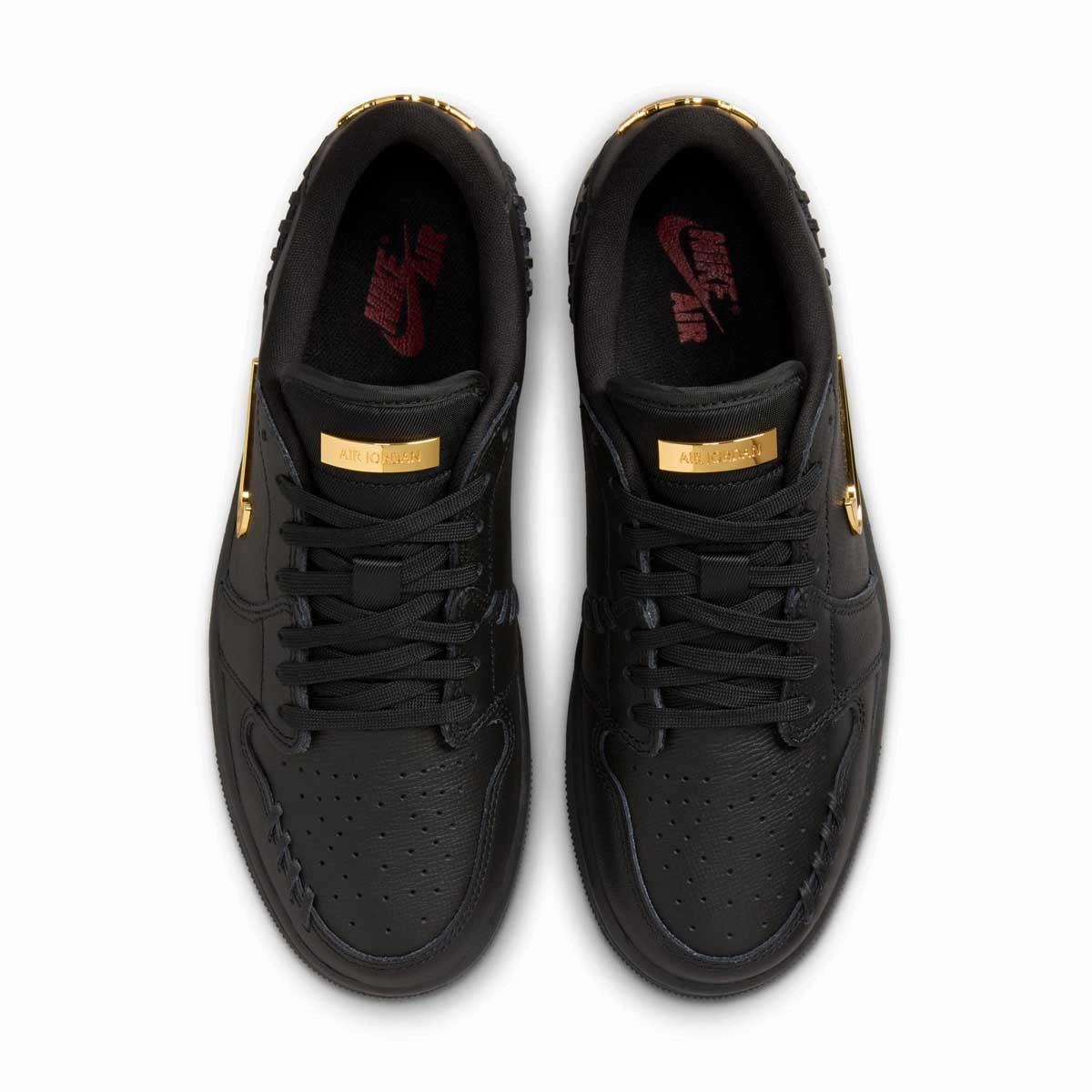 Wmns Jordan 1 Low Method Of Make 'Black Metallic Gold'