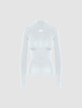 WOMEN'S OFF STAMP LONG SLEEVE TURTLENECK