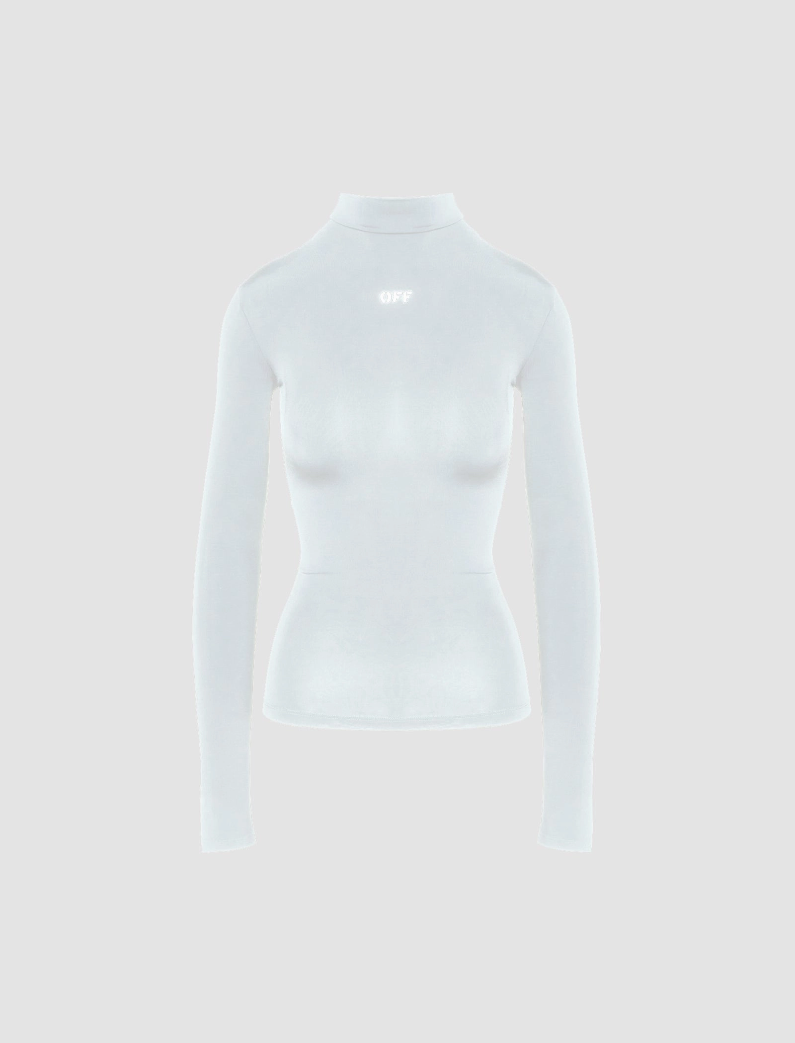 WOMEN'S OFF STAMP LONG SLEEVE TURTLENECK