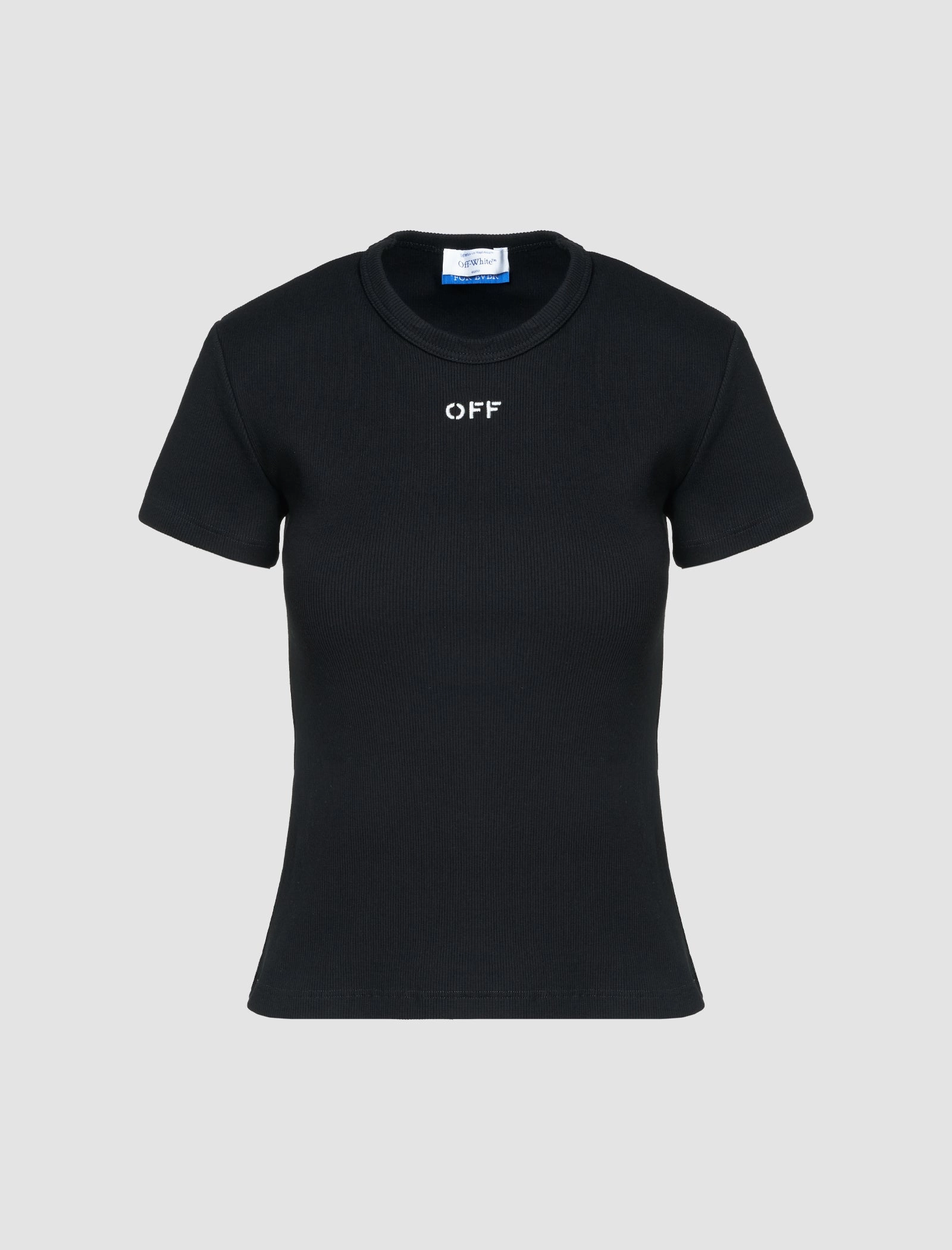 WOMEN'S OFF STAMP RIB TEE