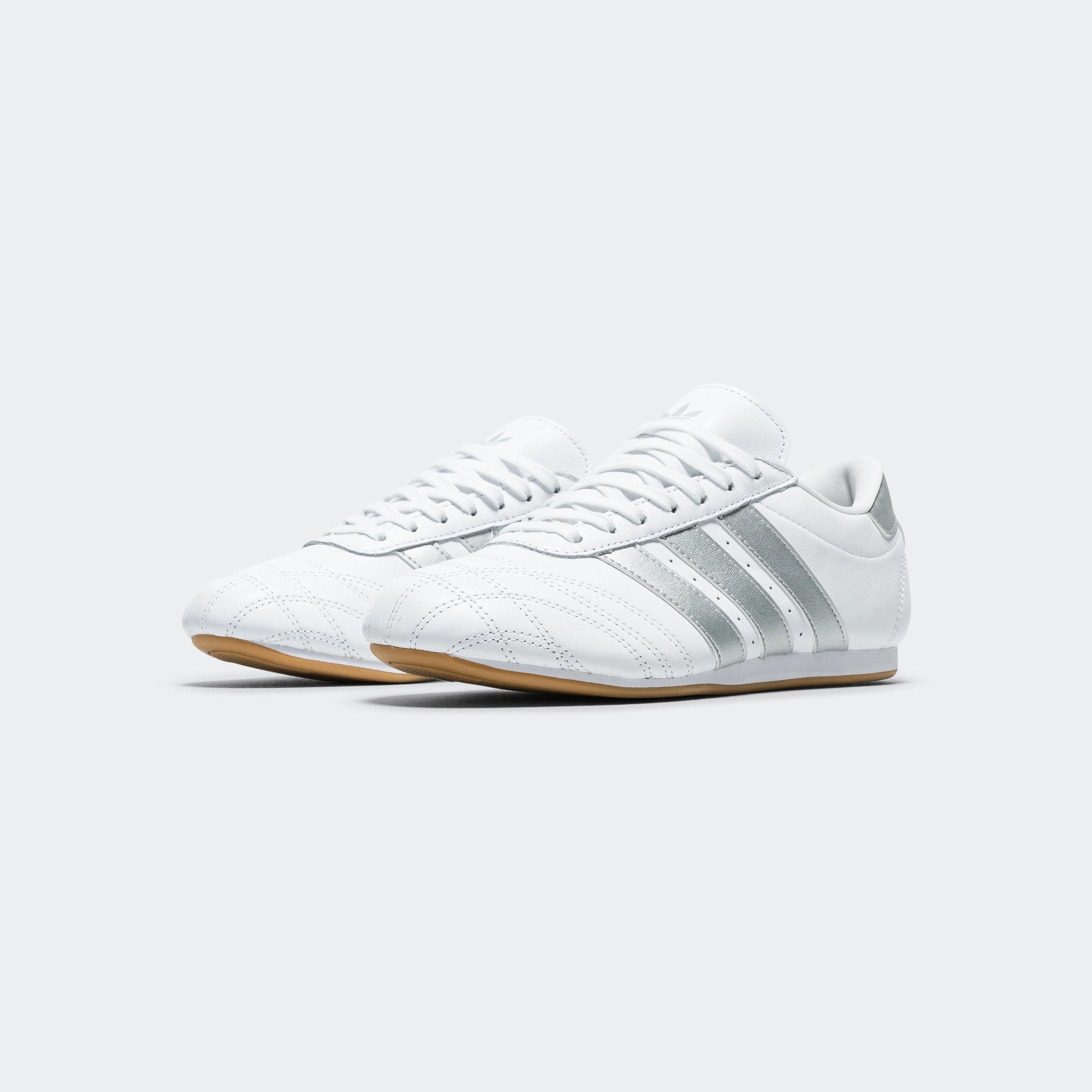 Womens Taekwondo Lace - Footwear White/Silver Metalic-Gum