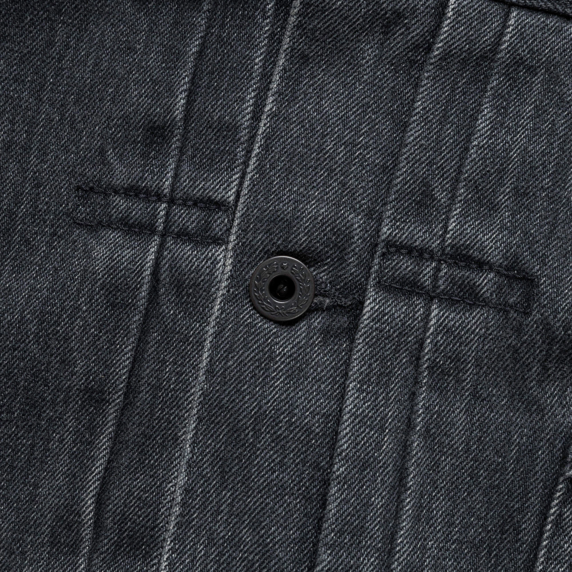 WWII Type1 Denim Jacket - Black
