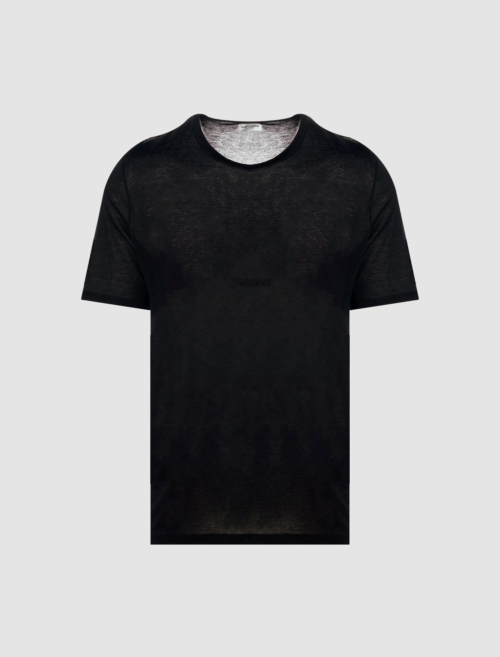 YSL ROUND COLLAR TEE