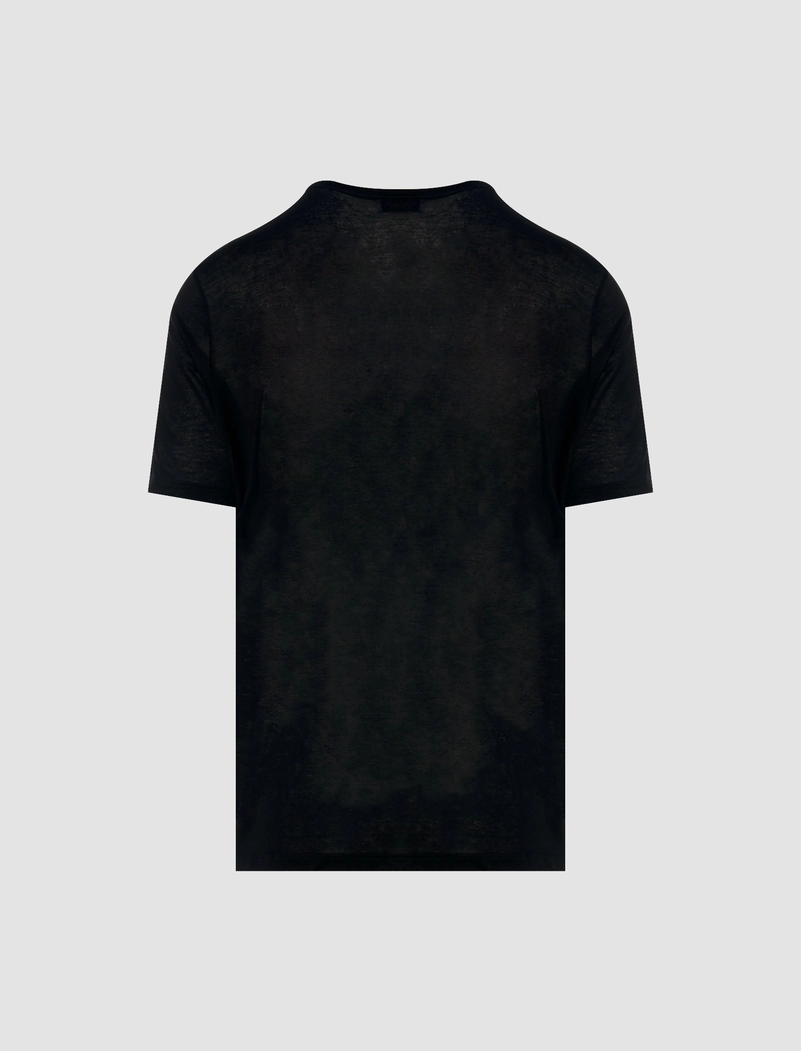 YSL ROUND COLLAR TEE